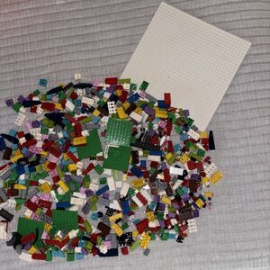 Bundle Of Lego Pieces and Parts Lot -2.5 LBS Block Parts Pieces Building Plates